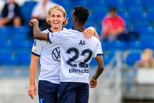 Malmö FFs Sebastian Nanasi jublar