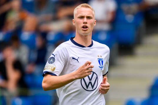 Malmö FFs Daniel Gudjohnsen
