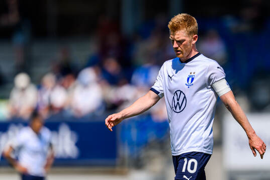Malmö FFs Anders Christiansen deppar