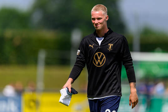Malmö FFs Daniel Gudjohnsen