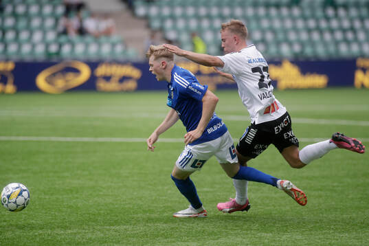 GIF Sundsvalls Gustav Nordh och Örebros Valgeir Valgeirsson