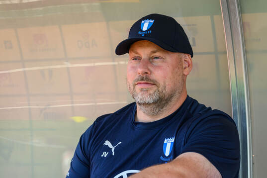 Malmö FFs tränare Jonas Valfridsson