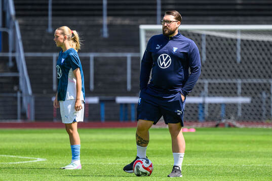 Malmö FFs assisterande tränare Rikard Östergren