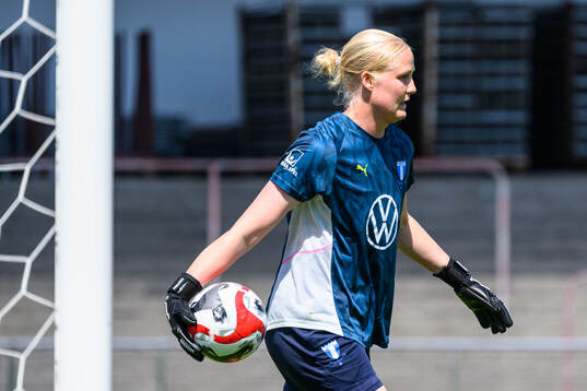 Malmö FFs målvakt Kathrine Østergaard Larsen