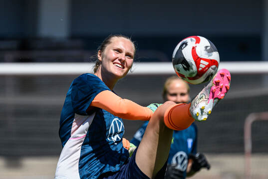 Malmö FFs målvakt Julia Cavander