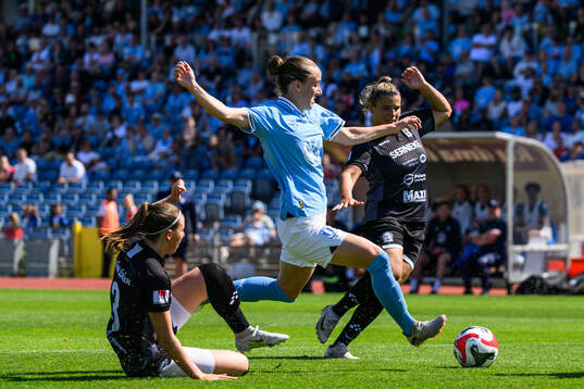 Malmö FFs Anna Plantin och