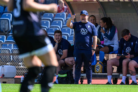 Malmö FFs tränare Jonas Valfridsson