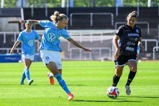 Malmö FFs Nathalie Hoff Persson och