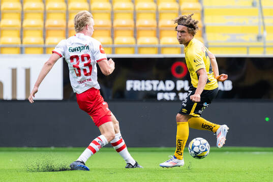 Fredrikstads Filip Alexandersen Stensland och Elfsborgs