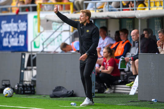 Elfsborgs manager Oscar Hiljemark
