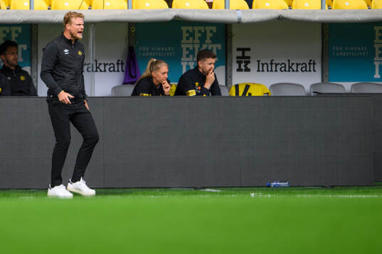 Elfsborgs manager Oscar Hiljemark