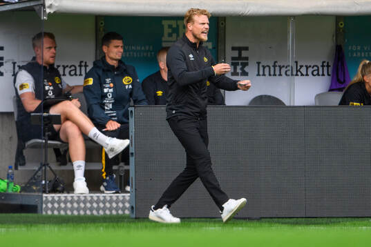 Elfsborgs manager Oscar Hiljemark