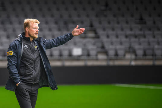 Elfsborgs manager Oscar Hiljemark