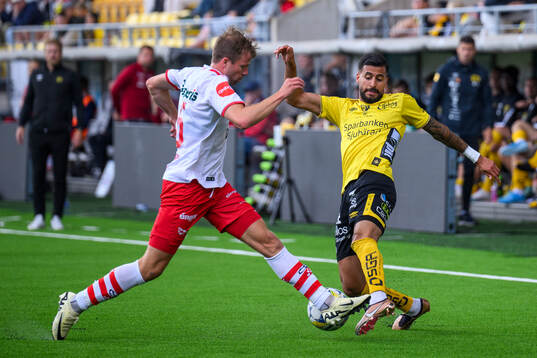 Fredrikstads Philip Sandvik Aukland och Elfsborgs Rami Kaib
