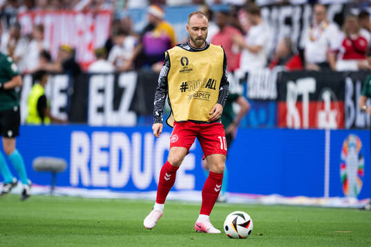 Christian Eriksen of Denmark