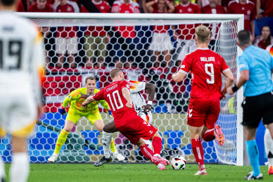 Christian Eriksen of Denmark