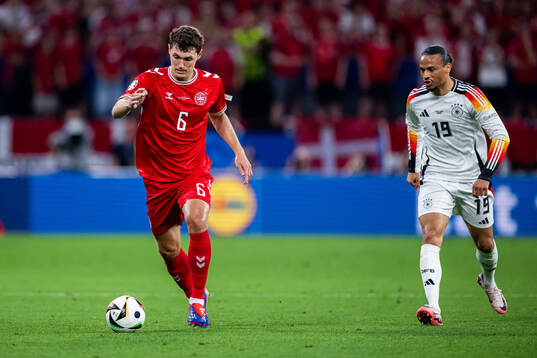 Andreas Christensen of Denmark
