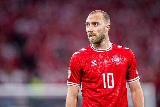 Christian Eriksen of Denmark