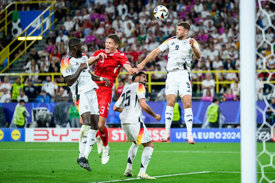 Antonio Ruediger, Emre Can and Niclas Fullkrug of Germany