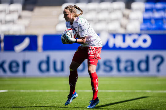 Hammarbys målvakt Anna Tamminen