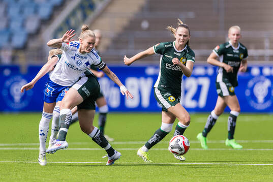 IFK Norrköpings My Cato och Hammarbys Julie Blakstad samt