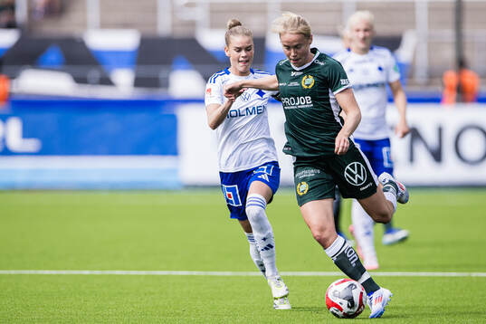 IFK Norrköpings My Cato och Hammarbys Julie Blakstad