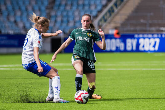 IFK Norrköpings Fanny Andersson och Hammarbys Smilla