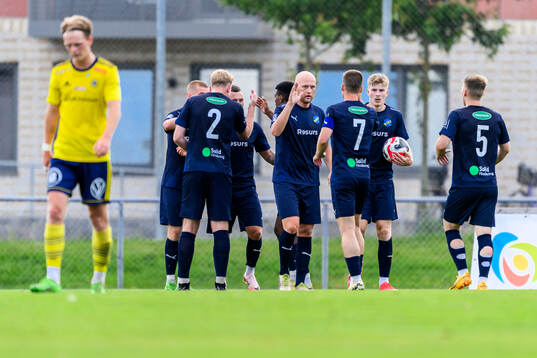 Eskilsminnes Christian Ljungberg jublar