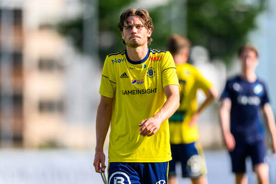 Ängelholms Pontus Kindberg deppar