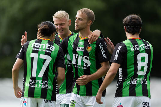 GAISs Gustav Lundgren jublar