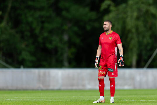 GAIS målvakt Mergim Krasniqi