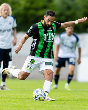GAIS Mervan Celik skjuter 2-1 på straff