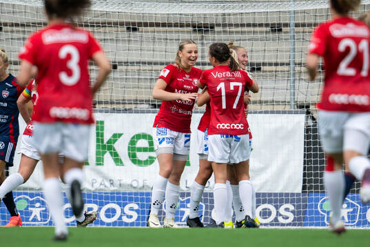 Trelleborgs Anna Sofie Rewucha jublar
