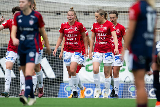 Trelleborgs Anna Sofie Rewucha jublar