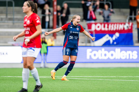 FC Rosengårds Ria Noora Minerva Öling jublar