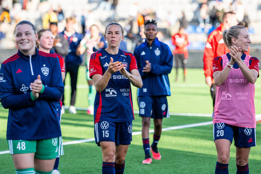FC Rosengårds Jessica Wik jublar