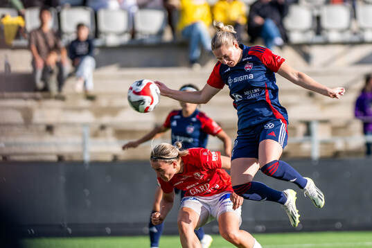 FC Rosengårds Emma Jansson nickar