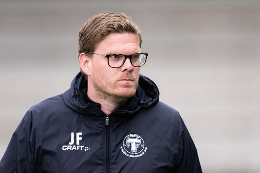 Trelleborgs tränare Joakim Felldin