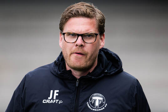 Trelleborgs tränare Joakim Felldin