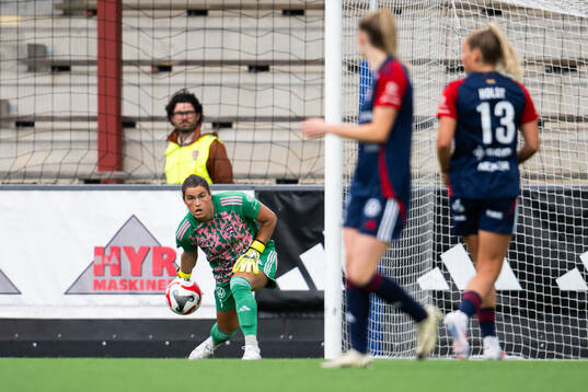 FC Rosengårds målvakt Eartha Cumings