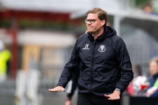 Trelleborgs tränare Joakim Felldin