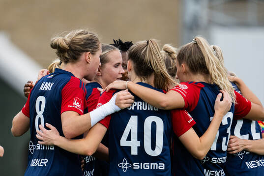FC Rosengårds Ria Noora Minerva Öling jublar