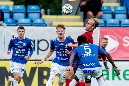 Östers David Seger och Trelleborgs Abel Ogwuche
