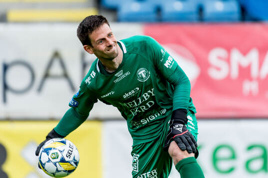 Trelleborgs målvakt Andreas Larsen