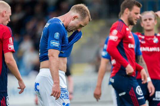 Trelleborgs Pierre Dahlin Larsen deppar