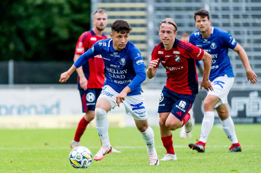 Trelleborgs Ammar Asani och Östers David Seger