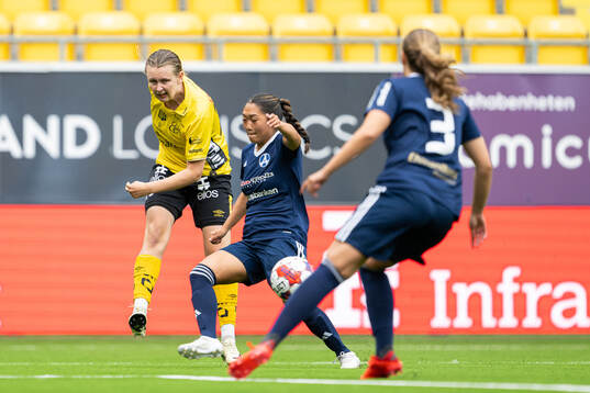 Elfsborgs Ellen Nilsson och Älvsjös Isabella