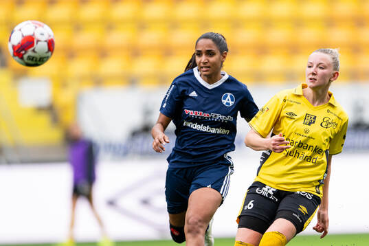Älvsjös Isabella Praneetphonkrang och Elfsborgs Hanna