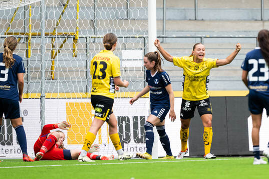 Elfsborgs Alice Broman jublar