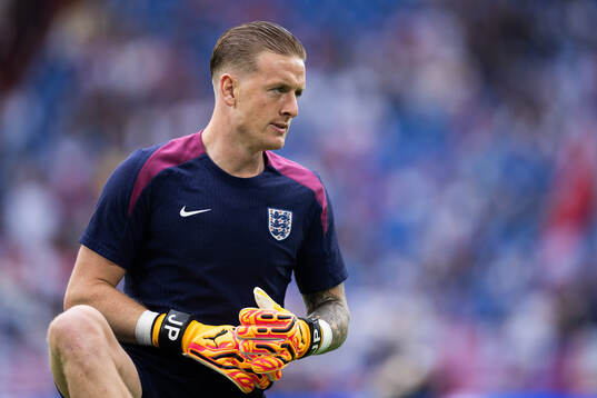 Goalkeeper Jordan Pickford of England